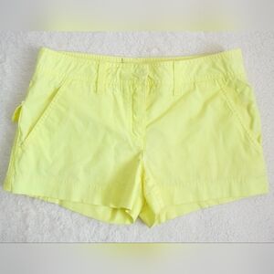 *Theory* Designer Neon Yellow Shorts, size 2.